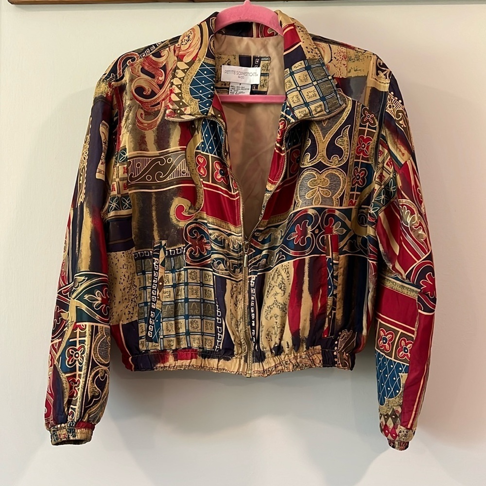Petite Sophisticate - petite, see measurements,‎ silk jacket